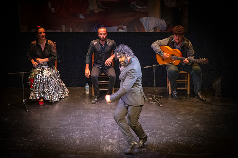 Sevilla: Espectáculo flamenco en vivo en el "Teatro Flamenco Triana"