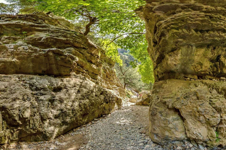 From Rethymno: Imbros Gorge and Libyan Sea Day Tour Pickup from Rethymno