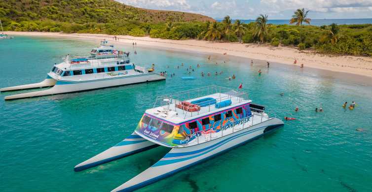 From Fajardo Full Day Culebra Islands Catamaran Tour GetYourGuide