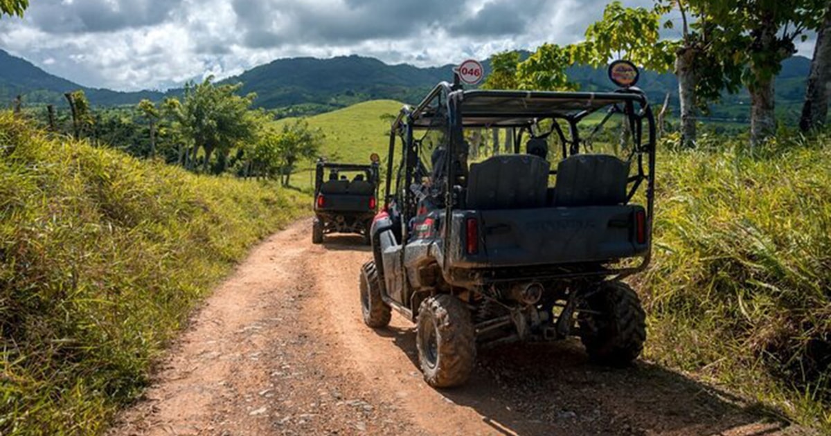 Jarabacoa Wycieczka quadem po wodospadzie Baiguate z biletem wstępu