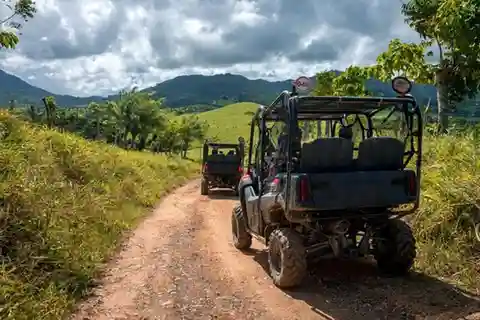 Jarabacoa: Baiguate Waterfall ATV Tour with Entry Ticket