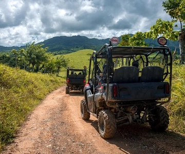 Jarabacoa: Baiguate Waterfall ATV Tour with Entry Ticket