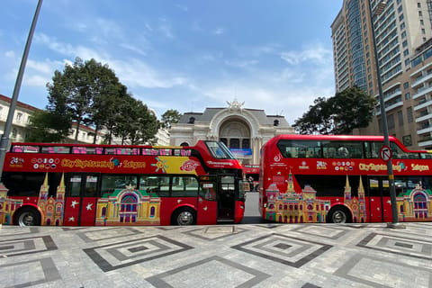 Saigon: City Sightseeing Hop-On Hop-Off Bus Tour