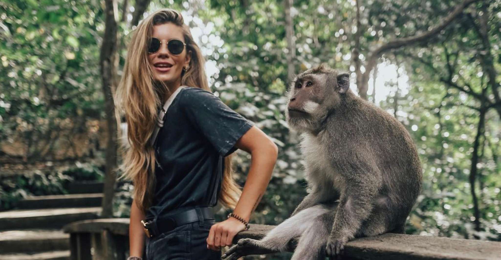 From Bali: Saraswati Temple, Monkey Forest, Ubud Waterfalls photo 6