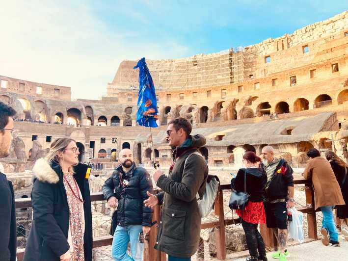 Roma: Visita guiada a la Arena del Coliseo, Opción Foro y Palatino