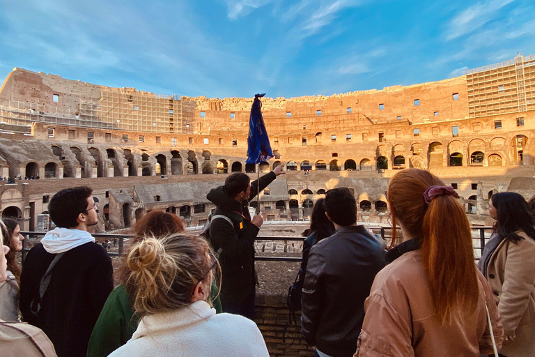 Rome : Colisée, Forum romain et colline du Palatin : visite guidéeVisite en espagnol