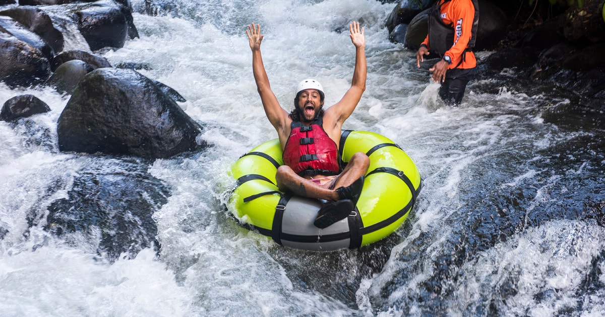 Liberia Ziplining, River Tubing und Reitausflug GetYourGuide