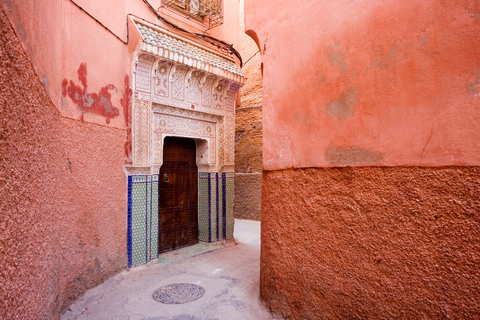 Van Taghazout of Agadir: begeleide dagtocht door MarrakeshExcursie vanuit Agadir