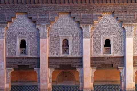 Von Taghazout aus: Geführte Tour durch MarrakechAb Taghazout: Tagestour nach Marrakesch