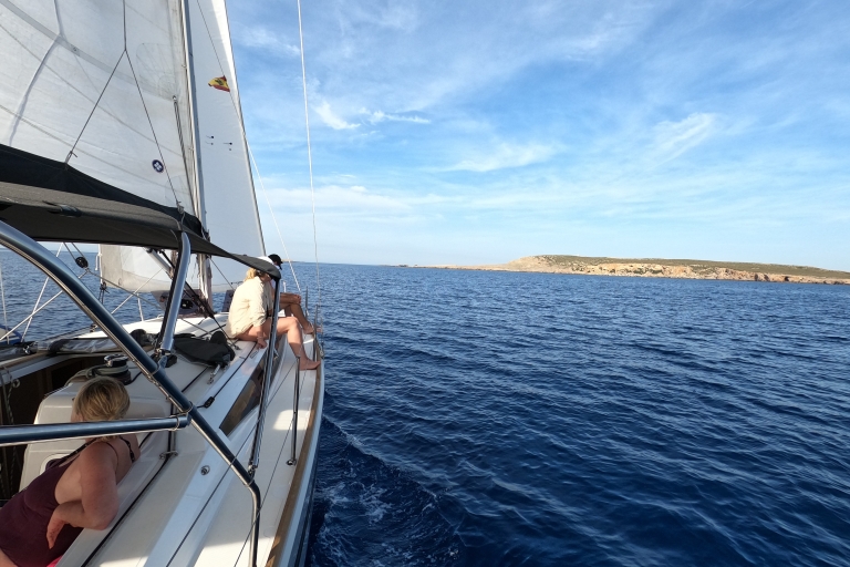 Fornells: Day Sailing trip around the North coast of Menorca Shared Sailing trip