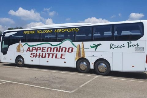 Bologna: trasferimento in autobus dall'aeroporto Marconi da/per la città di Firenze