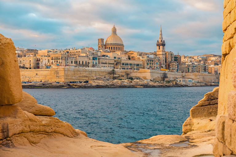 Ze Sliemy: Valletta i rejs po porcie Three Cities