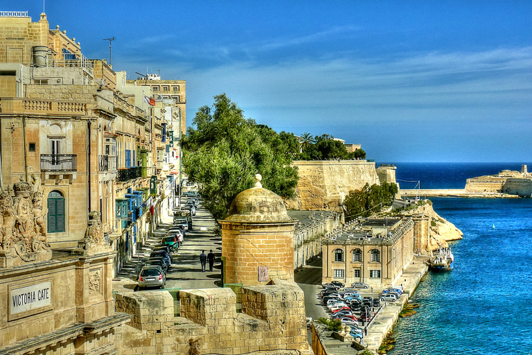 Au départ de Sliema : La Valette et croisière portuaire des trois villes