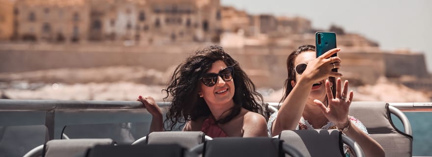Au départ de Sliema : La Valette et la croisière panoramique des trois villes