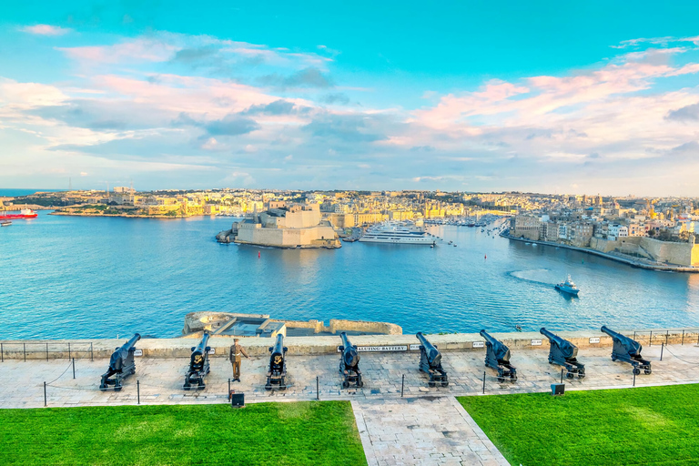 Au départ de Sliema : La Valette et croisière portuaire des trois villes