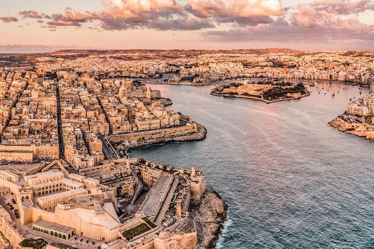 Ze Sliemy: Valletta i rejs po porcie Three Cities