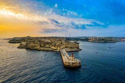 Von Sliema aus: Valletta und Drei-Städte-Hafenrundfahrt