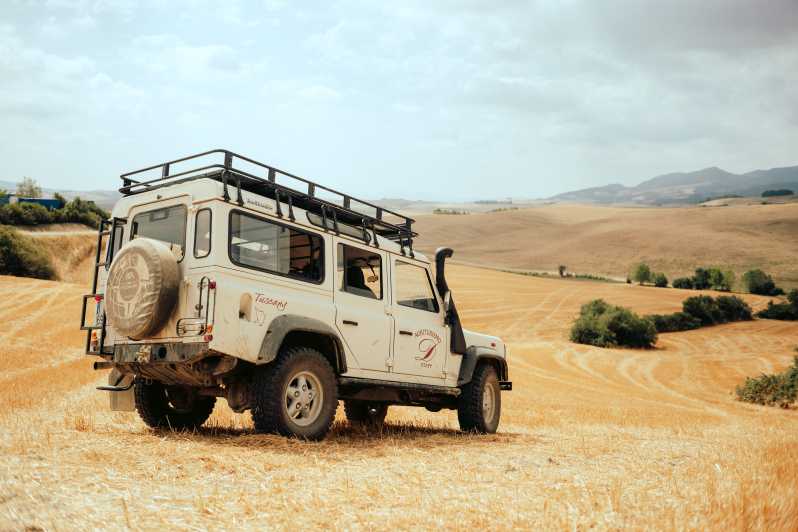 From Volterra: Private Off-Road Tuscany Tour with Brunch
