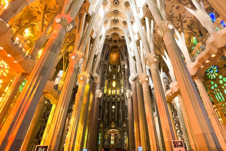 Barcelona: Park Güell & Sagrada Familia FührungSagrada Familia & Park Güell: Kleingruppentour auf Englisch