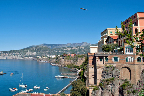 Croisière : visite guidée à Pompéi + Sorrente, côte amalfitaine