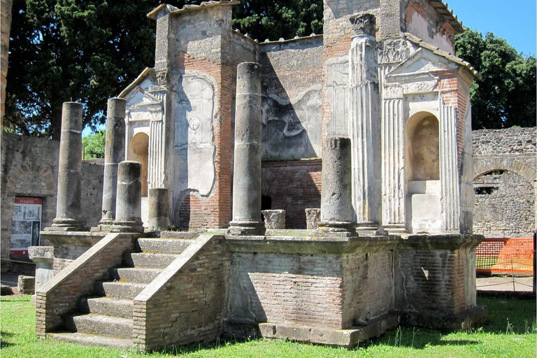 Kreuzfahrtschiff: geführte Bootstour in Pompeji + Sorrento, Amalfiküste