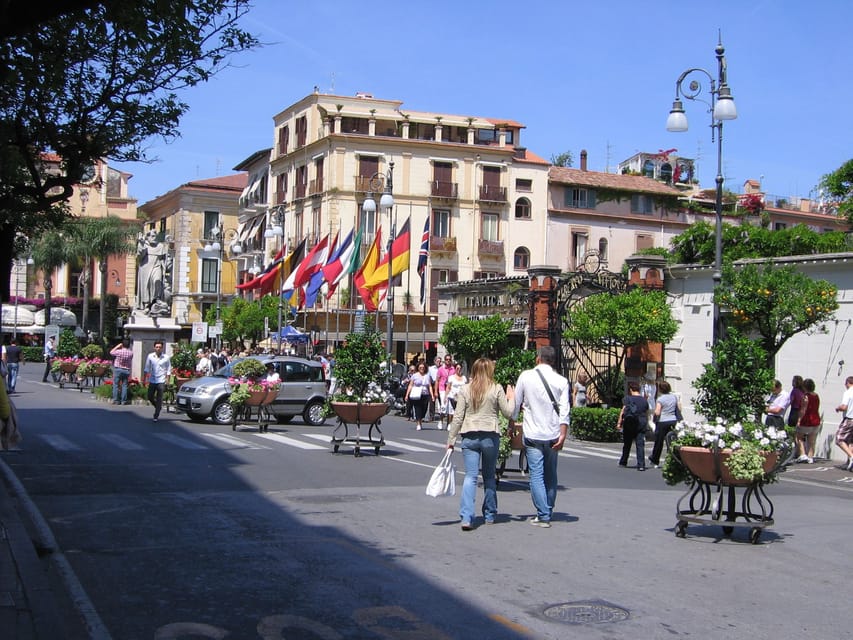 Statek Wycieczkowy Wycieczka Z Przewodnikiem Po Pompejach Sorrento