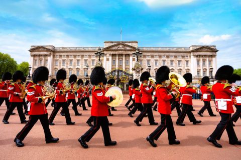 Londra: tour a piedi del cambio della guardia a Buckingham Palace