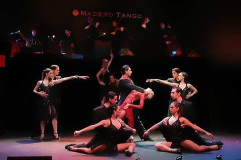 Buenos Aires: Madero Tango Show with Optional Dinner VIP Tango Show and Dinner