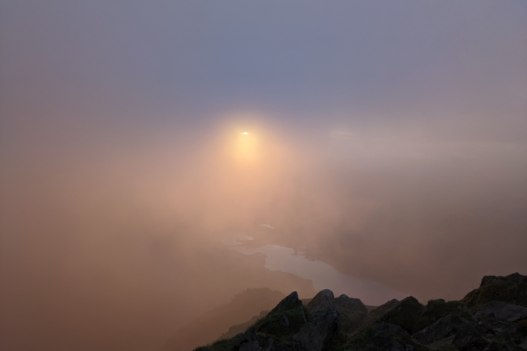 Llanberis: Snowdon/Yr Wyddfa-bergwandeling bij zonsopgang