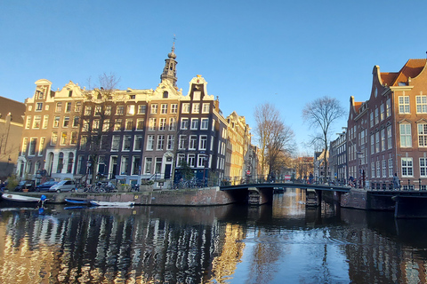 Amsterdam: Tour panoramico con transfer aeroportualeAmsterdam: giro turistico dello scalo con trasferimento aeroportuale