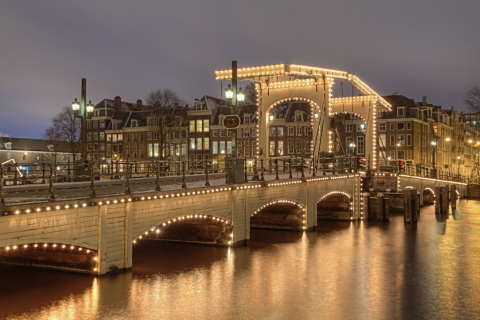 Amsterdam: Sightseeing-Tour für Gäste mit ZwischenlandungAmsterdam Zwischenlandungs-Tour: Rundgang & Grachtenfahrt