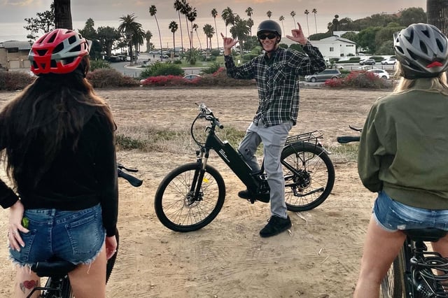 Solana Beach : Excursion en E-Bike à Torrey Pines ou sur la côte nord