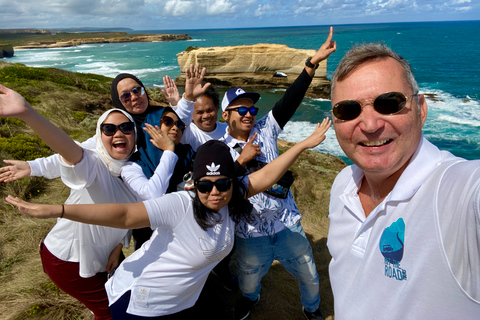 Von Melbourne aus: Great Ocean Road Minibus Tour in umgekehrter Richtung