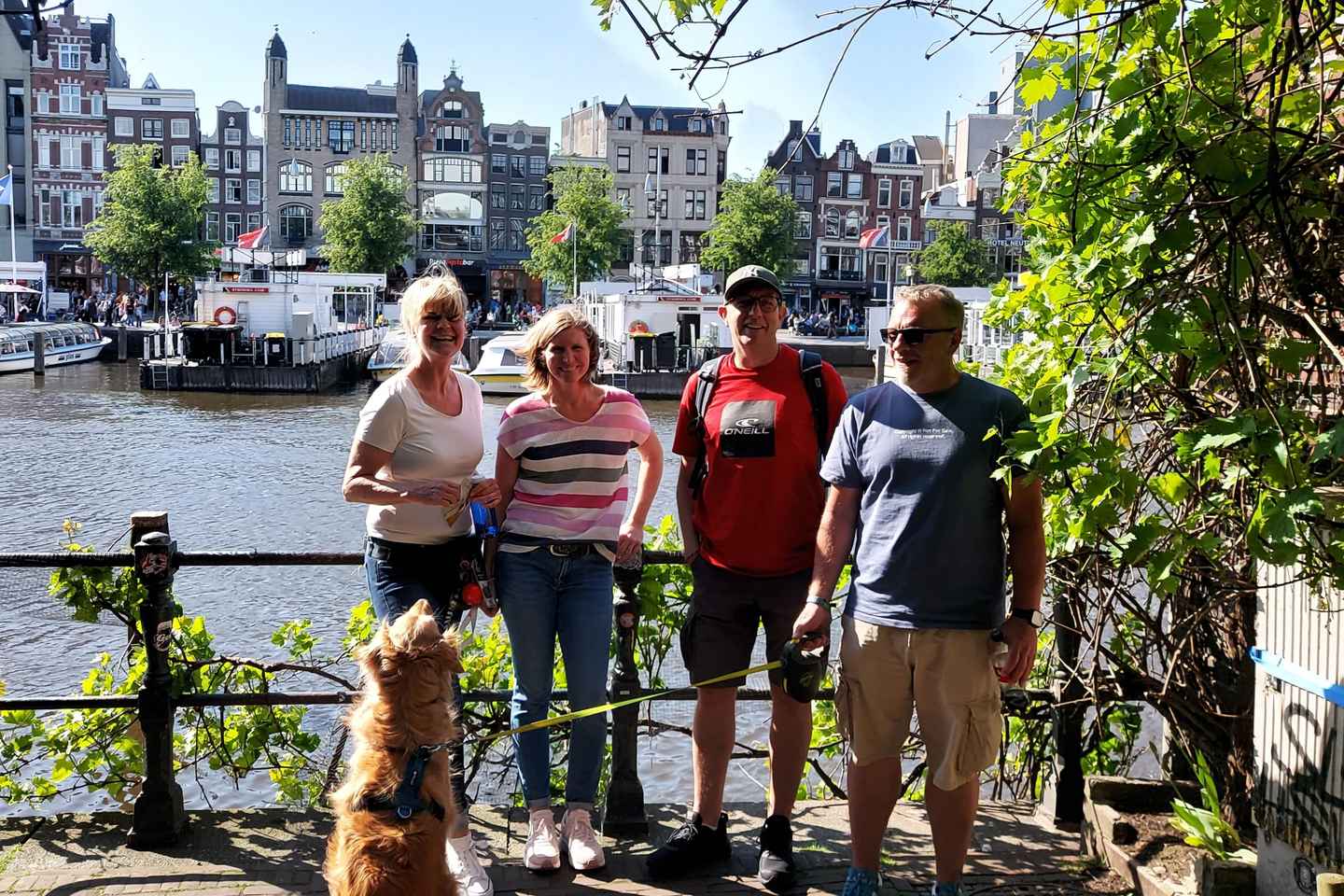 Amsterdam: City Tour in German