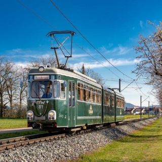 Mannheim: Geführte Stadtrundfahrt mit der historischen Straßenbahn
