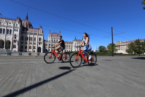 Budapest: cómodo tour guiado en bicicleta eléctrica de 3,5 horasTour en alemán