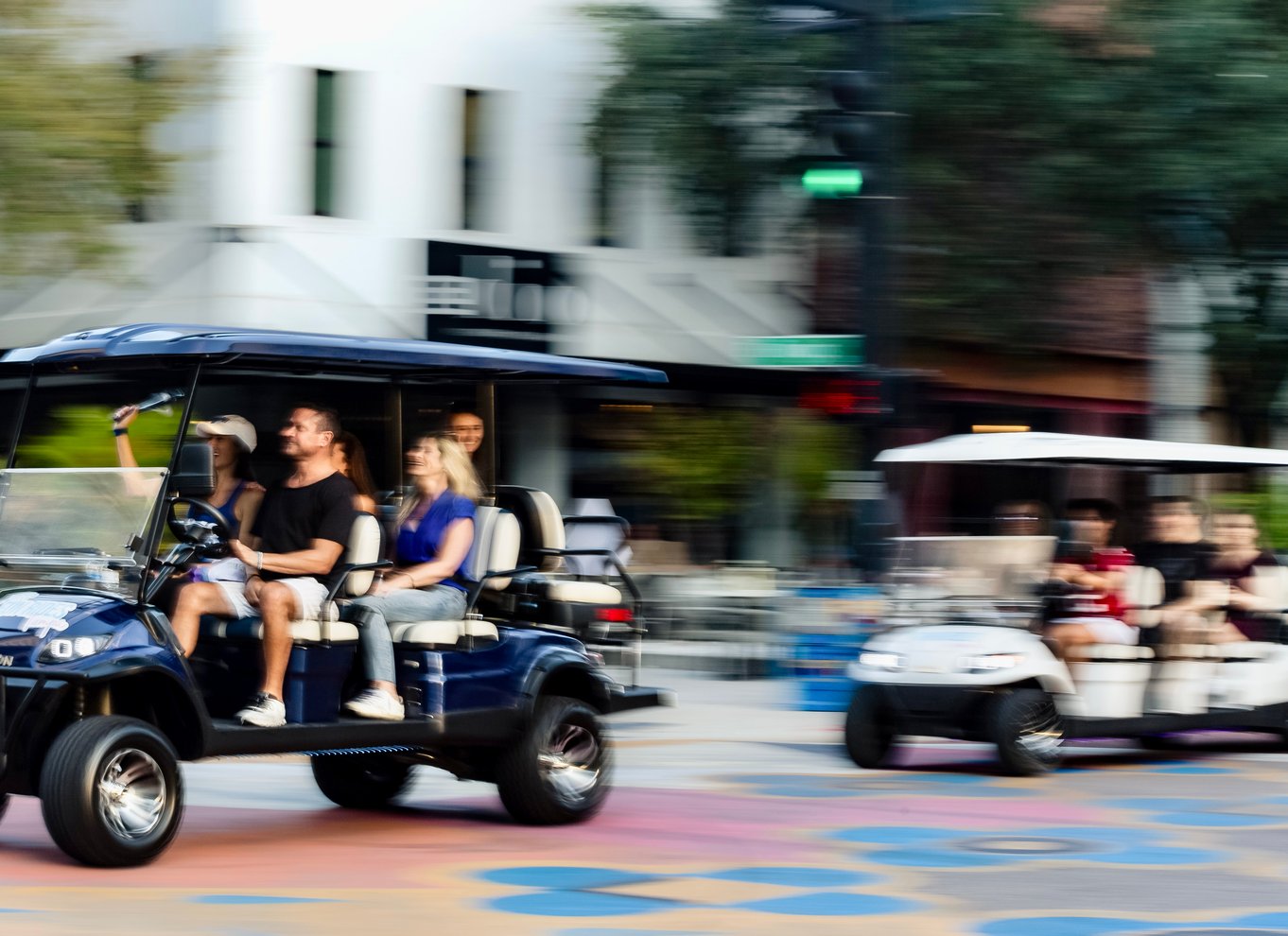 Tampa: Guidet byrundtur i Deluxe Street Golf Cart