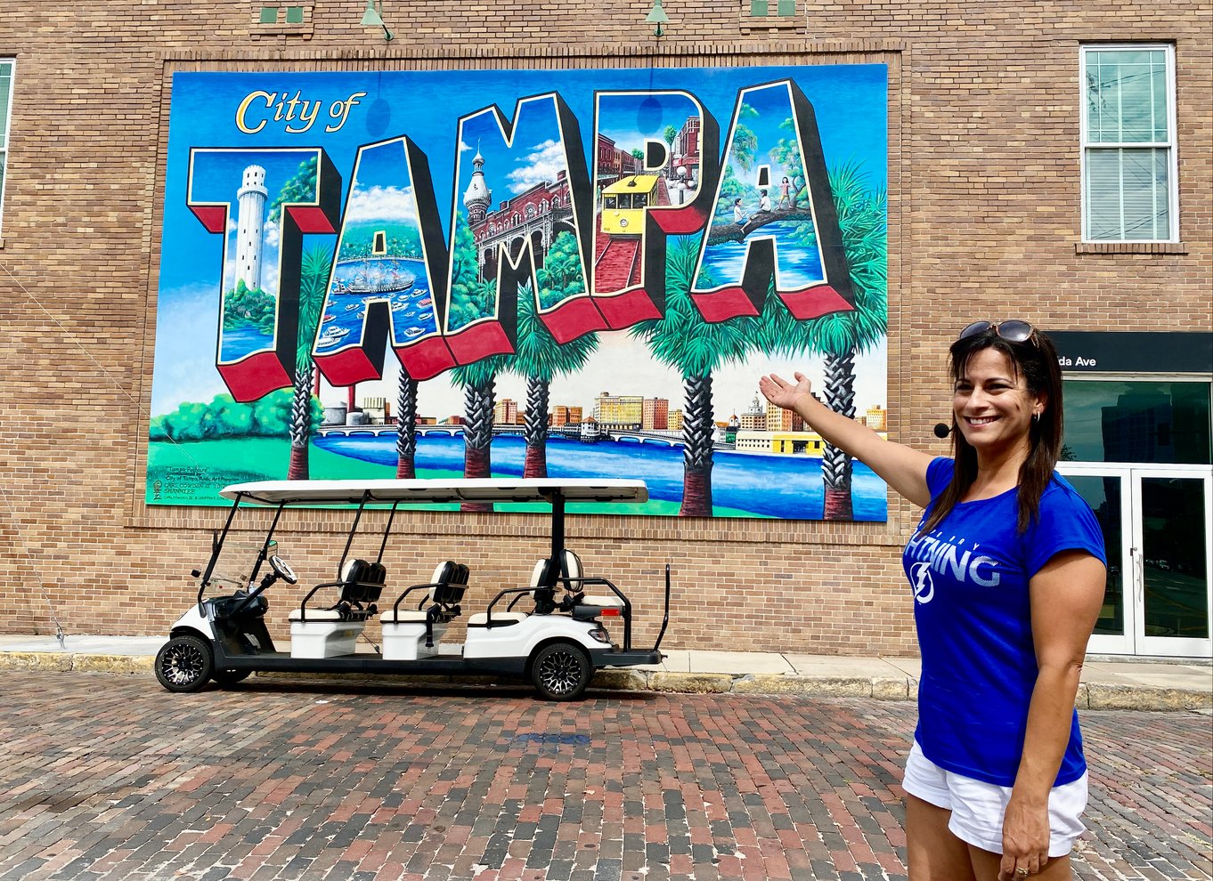 Tampa: Guidet byrundtur i Deluxe Street Golf Cart