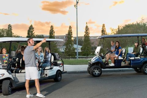 Tampa: Guided City Highlights Tour by Electric Golf Cart