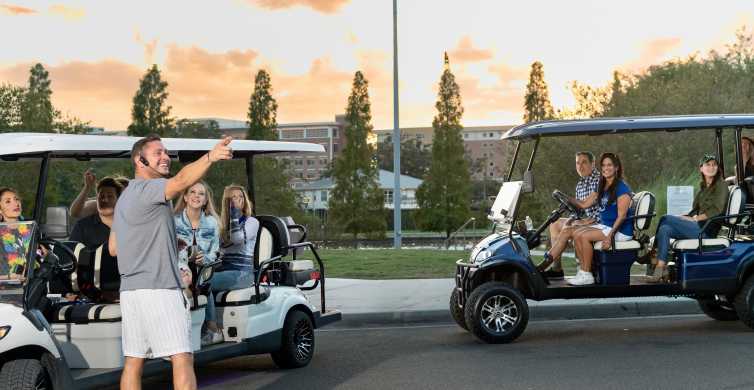Tampa: Guided City Tour in Deluxe Street Golf Cart