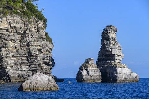 Au départ de Sorrente : Positano & Amalfi Croisière privée au champagne