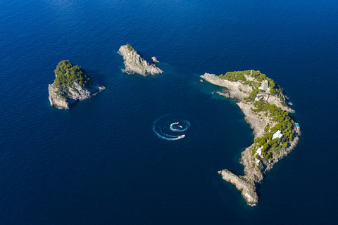 Au départ de Sorrente : Positano & Amalfi Croisière privée au champagne