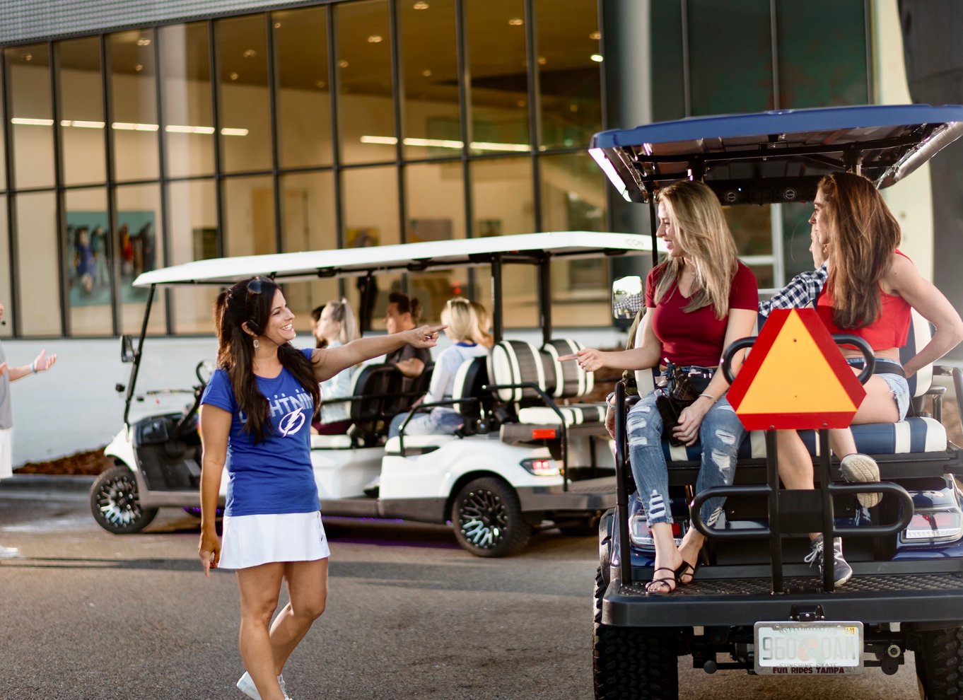 Tampa: Guidet byrundtur i Deluxe Street Golf Cart