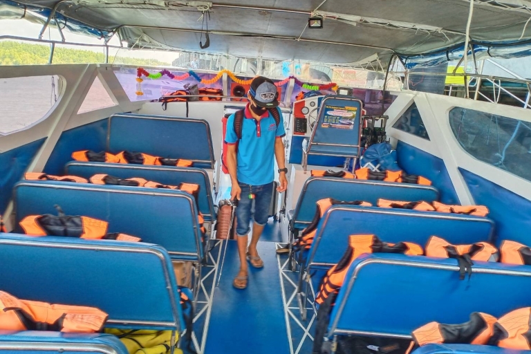 Koh Lanta: speedboottransfer naar Koh LipeLanta naar Lipe + hotel ophaalservice van noordellijke zone