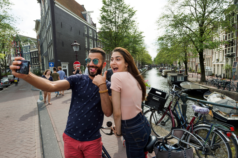 Amsterdam: E-Bike Sightseeing Tour på engelska