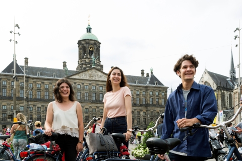 Amsterdam : visite touristique à véloAmsterdam : visite guidée à vélo en anglais