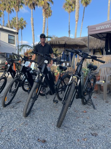 Visit Solana Beach Electric Bike Rental with 5-Level Pedal Assist in Vista, California