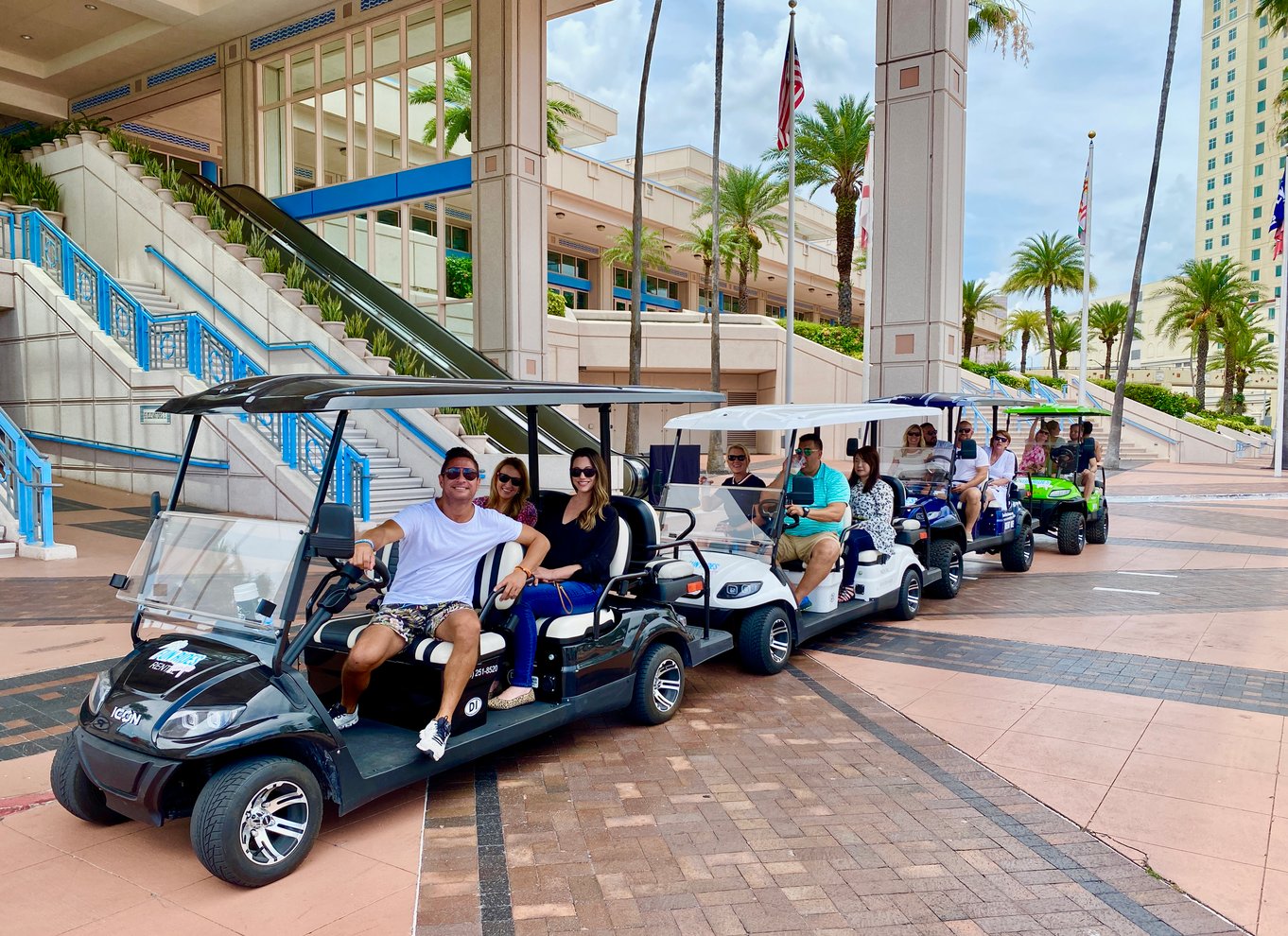 Tampa: Guidet byrundtur i Deluxe Street Golf Cart