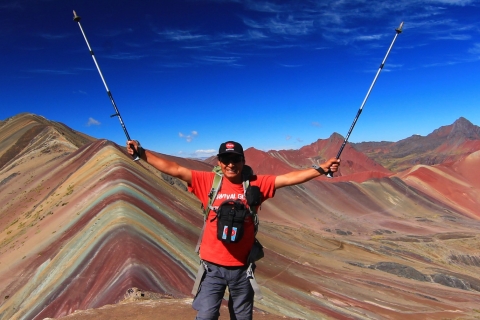 Desde Cusco: Excursión guiada de un día a la Montaña del Arco Iris con comidas7:00 AM Salida