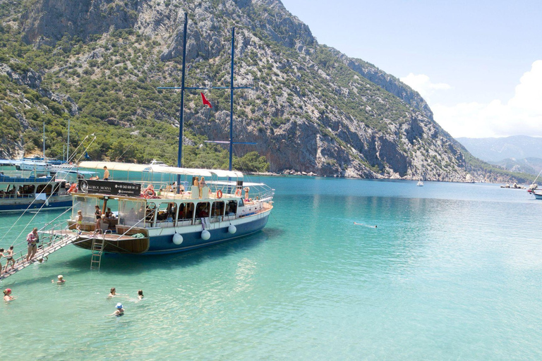 From Antalya and Kemer: Porto Genoa Boat Tour All-Inclusive